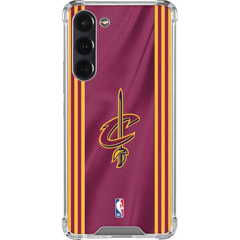 NBA Cleveland Cavaliers Jersey Galaxy S23 Plus Clear Case