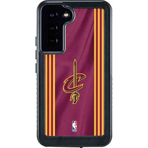 NBA Cleveland Cavaliers Jersey Galaxy S23 Plus Waterproof Case