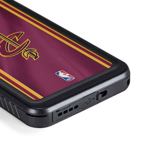 NBA Cleveland Cavaliers Jersey Galaxy S23 Plus Waterproof Case