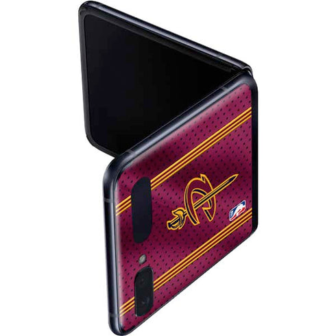 NBA Cleveland Cavaliers Jersey Galaxy Z Flip Skin