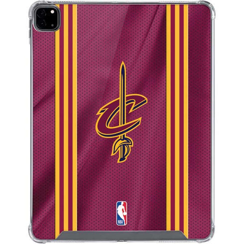 NBA Cleveland Cavaliers Jersey iPad Pro 12.9in (2020) Clear Case