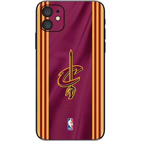 NBA Cleveland Cavaliers Jersey iPhone 11 Skin