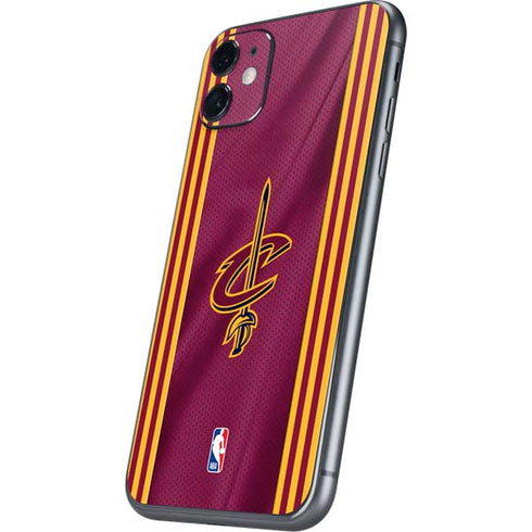 NBA Cleveland Cavaliers Jersey iPhone 11 Skin