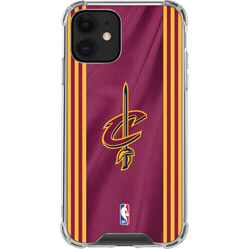 NBA Cleveland Cavaliers Jersey iPhone 12 Clear Case