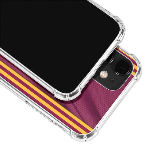 NBA Cleveland Cavaliers Jersey iPhone 12 Mini Clear Case