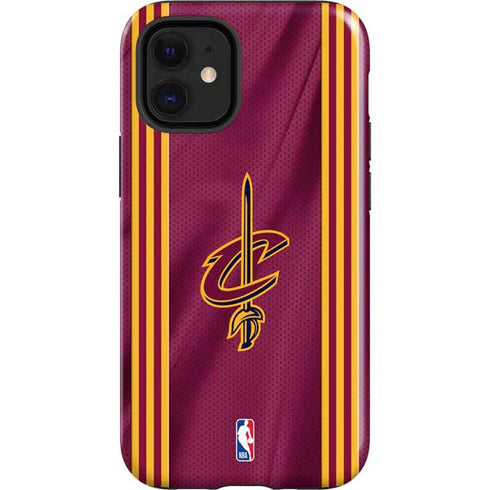 NBA Cleveland Cavaliers Jersey iPhone 12 Mini Impact Case
