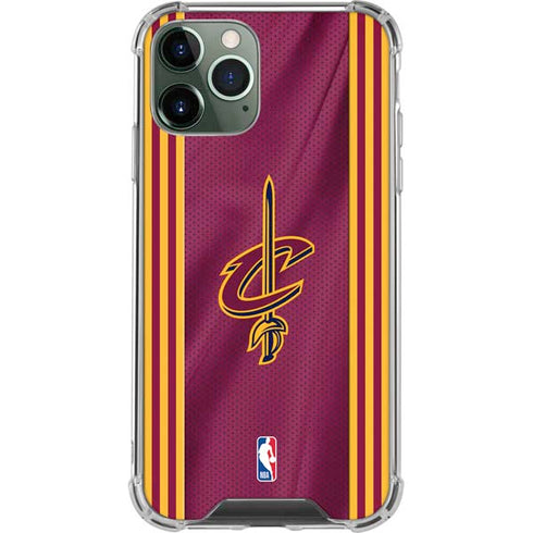 NBA Cleveland Cavaliers Jersey iPhone 12 Pro Clear Case