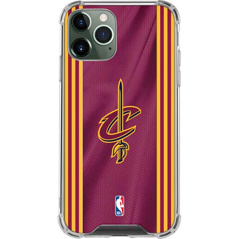 NBA Cleveland Cavaliers Jersey iPhone 12 Pro Max Clear Case