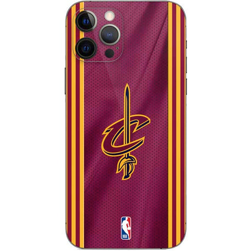 NBA Cleveland Cavaliers Jersey iPhone 12 Pro Skin