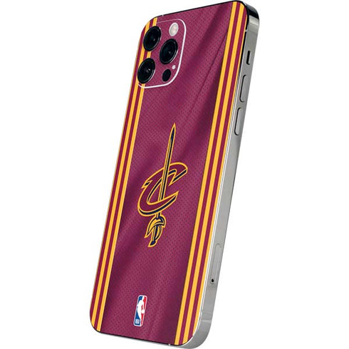 NBA Cleveland Cavaliers Jersey iPhone 12 Pro Skin