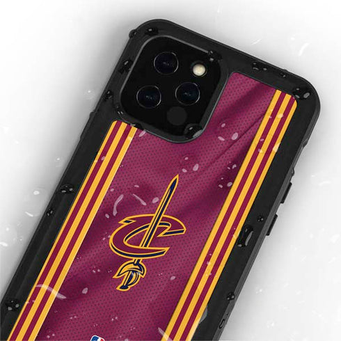 NBA Cleveland Cavaliers Jersey iPhone 12 Pro Waterproof Case