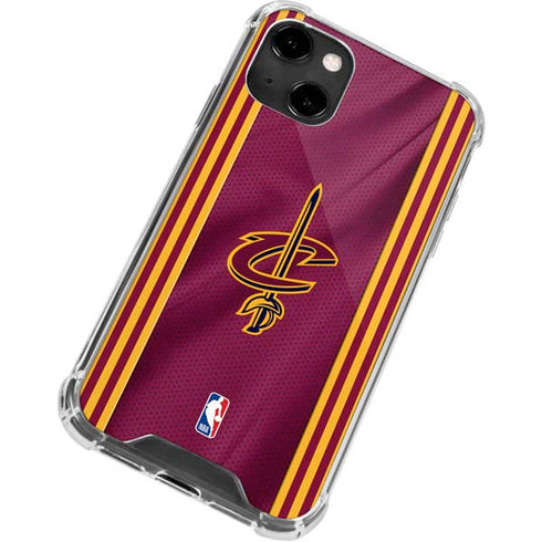 NBA Cleveland Cavaliers Jersey iPhone 13 Clear Case
