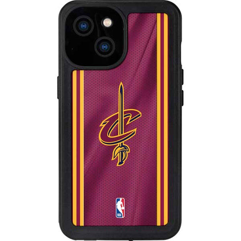 NBA Cleveland Cavaliers Jersey iPhone 13 Mini Waterproof Case