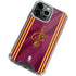 NBA Cleveland Cavaliers Jersey iPhone 13 Pro Clear Case