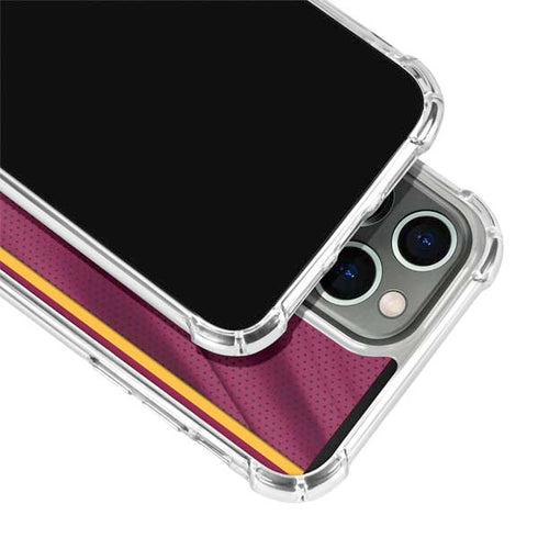 NBA Cleveland Cavaliers Jersey iPhone 13 Pro Max Clear Case