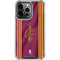 NBA Cleveland Cavaliers Jersey iPhone 14 Pro Clear Case