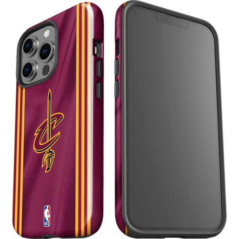 NBA Cleveland Cavaliers Jersey iPhone 14 Pro Impact Case