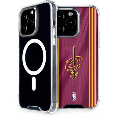 NBA Cleveland Cavaliers Jersey iPhone 15 Pro MagSafe Case