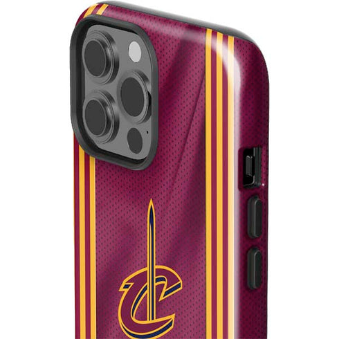 NBA Cleveland Cavaliers Jersey iPhone 15 Pro Max Impact Case