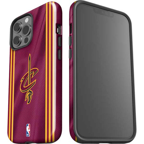 NBA Cleveland Cavaliers Jersey iPhone 15 Pro Max Impact Case