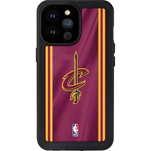 NBA Cleveland Cavaliers Jersey iPhone 14 Pro Max Waterproof Case