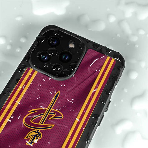 NBA Cleveland Cavaliers Jersey iPhone 14 Pro Max Waterproof Case
