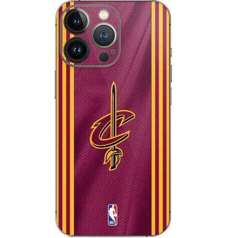 NBA Cleveland Cavaliers Jersey iPhone 15 Pro Skin