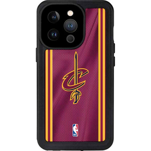 NBA Cleveland Cavaliers Jersey iPhone 14 Pro Waterproof Case