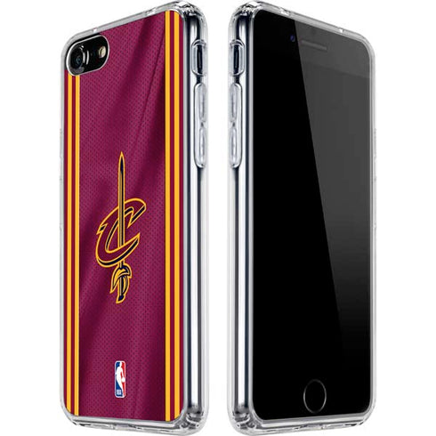 NBA Cleveland Cavaliers Jersey iPhone SE (2nd & 3rd Gen) Clear Case