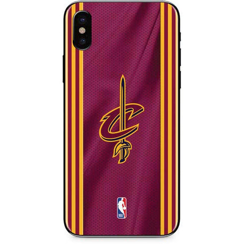 NBA Cleveland Cavaliers Jersey iPhone XS Skin