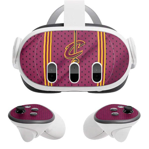 NBA Cleveland Cavaliers Jersey Meta Quest 3 Skin