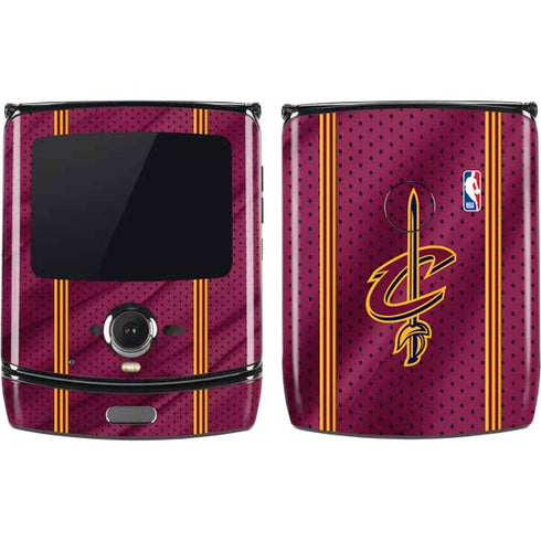 NBA Cleveland Cavaliers Jersey Motorola RAZR Skin