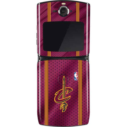 NBA Cleveland Cavaliers Jersey Motorola RAZR Skin