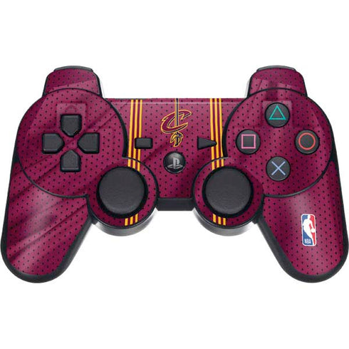 NBA Cleveland Cavaliers Jersey PS3 Dual Shock wireless controller Skin