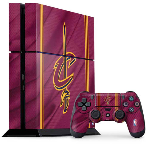NBA Cleveland Cavaliers Jersey PS4 Console and Controller Bundle Skin