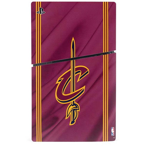 NBA Cleveland Cavaliers Jersey PS5 Slim Digital Edition Bundle Skin