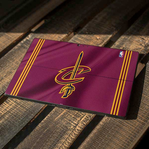 NBA Cleveland Cavaliers Jersey Surface Pro 6 Skin