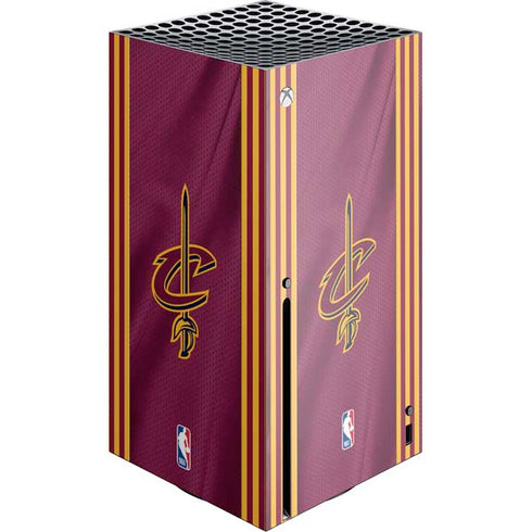 NBA Cleveland Cavaliers Jersey Xbox Series X Console Skin
