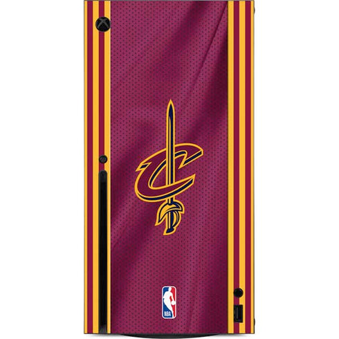 NBA Cleveland Cavaliers Jersey Xbox Series X Console Skin
