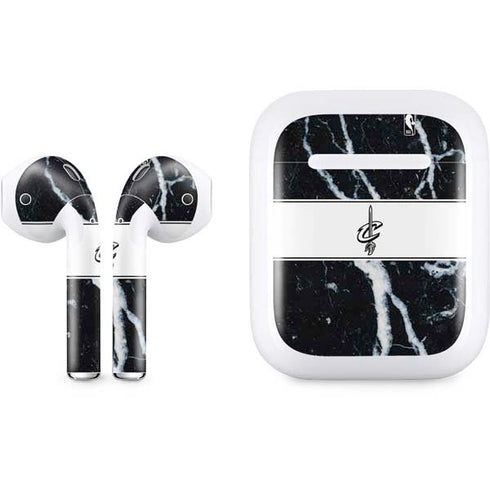 NBA Cleveland Cavaliers Marble Apple AirPods Skin