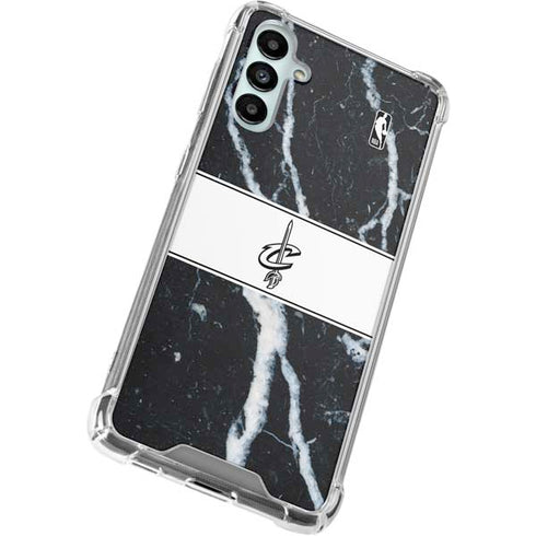 NBA Cleveland Cavaliers Marble Galaxy A14 5G Clear Case