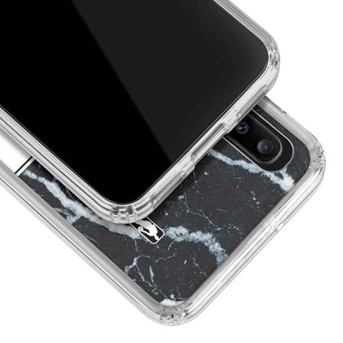 NBA Cleveland Cavaliers Marble Galaxy A30 Clear Case