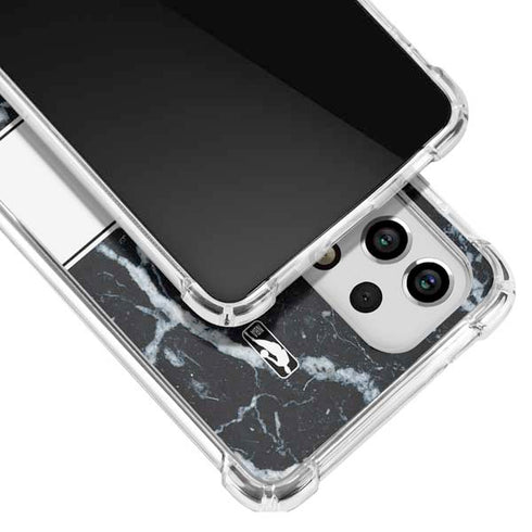 NBA Cleveland Cavaliers Marble Galaxy A33 5G Clear Case