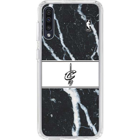 NBA Cleveland Cavaliers Marble Galaxy A50 Clear Case