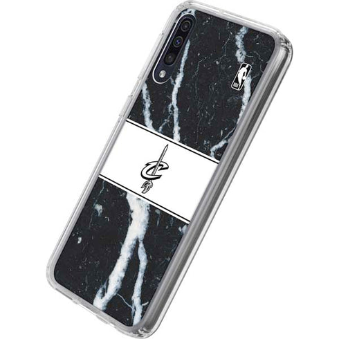 NBA Cleveland Cavaliers Marble Galaxy A50 Clear Case
