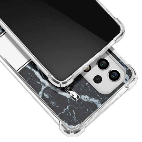 NBA Cleveland Cavaliers Marble Galaxy A53 5G Clear Case