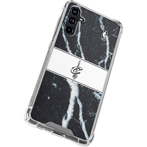 NBA Cleveland Cavaliers Marble Galaxy A54 5G Clear Case