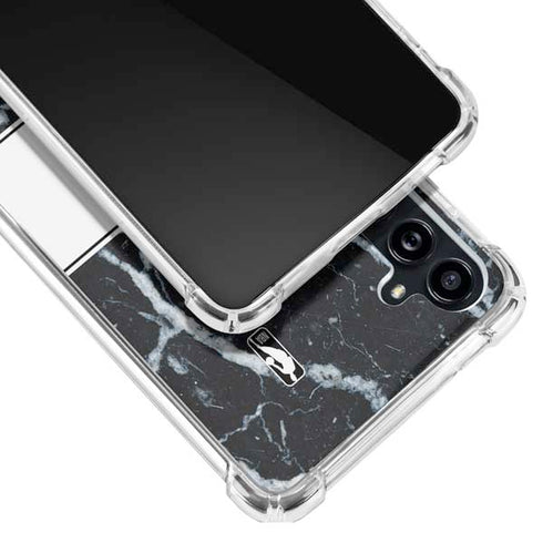 NBA Cleveland Cavaliers Marble Galaxy A54 5G Clear Case