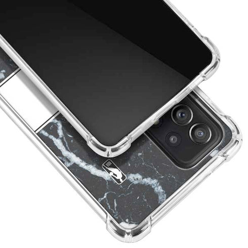 NBA Cleveland Cavaliers Marble Galaxy A72 5G Clear Case