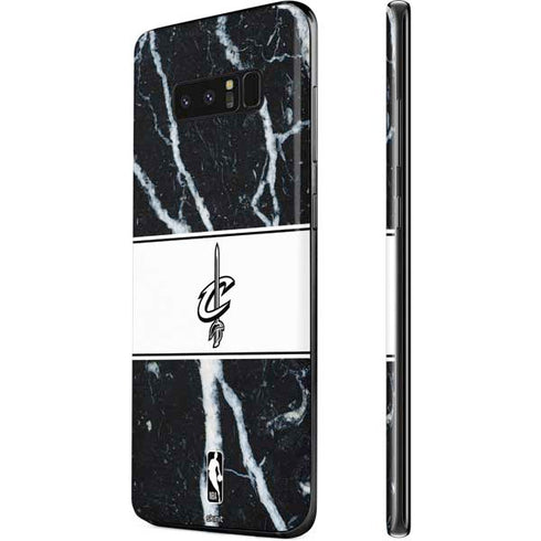 NBA Cleveland Cavaliers Marble Galaxy Note 8 Skin
